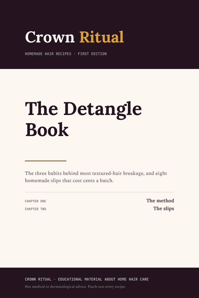 Cover of The Detangle Book